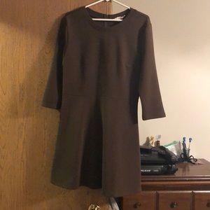 Lush skater jersey dress